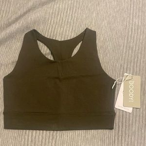Boody Sports Bra- Olive Green